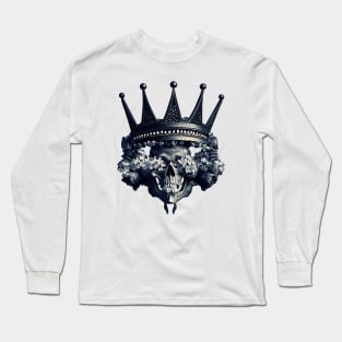 Crowned Skull Long Sleeve T-Shirt